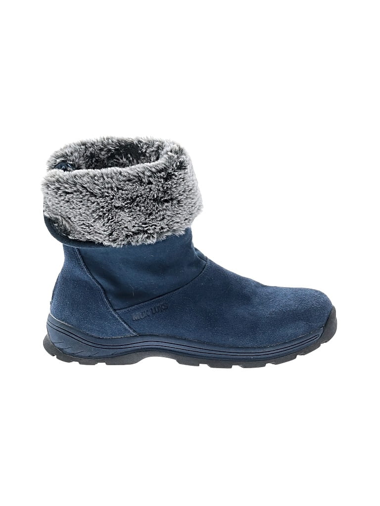 Pre-owned Muk Luks Ankle Boots In Blue