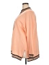 misook 100% Acrylic Color Block Orange Kimono Size 2X - photo 5