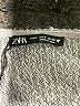 Zara 100% Polyester Silver Long Sleeve Top Size S - photo 7