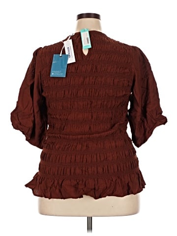 Market and Spruce 3/4 Sleeve Blouse (view 2)
