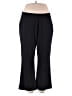 White Stag Solid Black Casual Pants Size 18 - 20 - photo 1