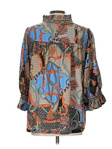 Gretchen Scott Designs 3/4 Sleeve Blouse (view 2)