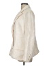 Griffith Gray for St. John Ivory Silk Blazer Size 12 - photo 5