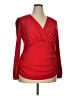 Grace Karin Red Long Sleeve Blouse Size XXL - photo 1