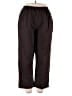 Alfred Dunner Brown Casual Pants Size 18 - photo 1