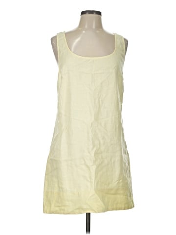 Madewell Cross-Back A-Line Mini Dress in Linen (view 1)