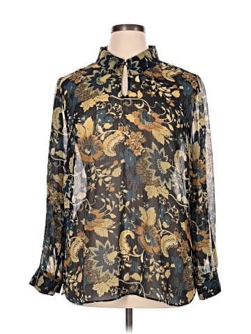 Soft Surroundings Long Sleeve Blouse (view 1)