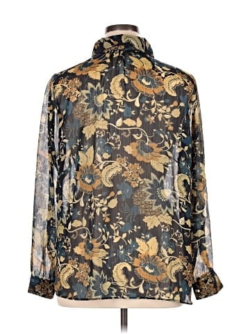 Soft Surroundings Long Sleeve Blouse (view 2)