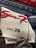 Seven7 Chevron-herringbone Blue Jeans Size 26 waist - photo 8