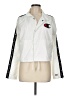 Champion 100% Polyester White Track Jacket Size M - photo 1