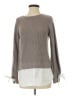 Moth Gray Tan Pullover Sweater Size S - photo 1