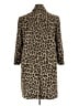 Ann Taylor Animal Print Brown Coat Size XL Petite - photo 2
