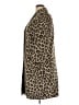 Ann Taylor Animal Print Brown Coat Size XL Petite - photo 5