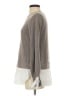 Moth Gray Tan Pullover Sweater Size S - photo 5