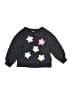 Carter's Floral Black Sweatshirt Size 3T - photo 1