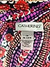 Catherines Paisley Purple 3/4 Sleeve Blouse Size 1X - photo 7