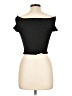 rue21 Black Short Sleeve Top Size L - photo 2