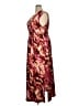 Nine Britton Tie-dye Burgundy Cocktail Dress Size 2X - photo 5