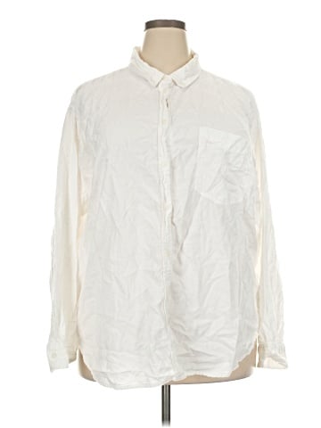 American Eagle Outfitters Long Sleeve Button-Down Shirt (view 1)