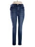 Nicole by Nicole Miller Solid Blue Jeans Size 14 - photo 1