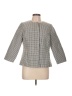 Talbots Houndstooth Gray Jacket Size 12 Petite - photo 1