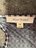 Blue Tassel Gray Sleeveless Blouse Size 1X - photo 4