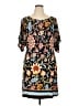 BCBGMAXAZRIA Paisley Black Casual Dress Size XL - photo 1