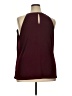 Fortune + Ivy Burgundy Sleeveless Blouse Size XXL - photo 2