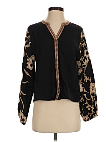 Calypso St. Barth Long Sleeve Blouse (view 1)