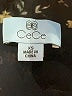 CeCe 100% Polyester Black Short Sleeve Blouse Size XS - photo 7