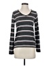 Pink Republic Stripes Gray Pullover Sweater Size S - photo 1