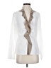 Tahari 100% Polyester Ivory Long Sleeve Blouse Size S - photo 1