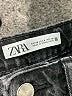 Zara Black Denim Shorts Size 6 - photo 3