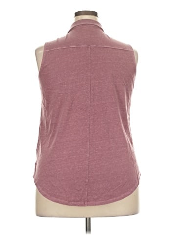 Sonoma Goods for Life Sleeveless Button-Down Shirt (view 2)