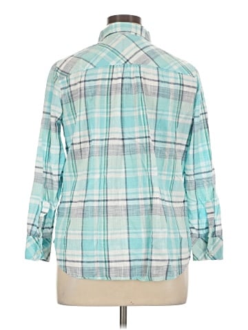Talbots Long Sleeve Button-Down Shirt (view 2)