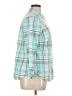 Talbots 100% Cotton Plaid Teal Long Sleeve Button-Down Shirt Size 1X - photo 4