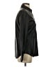 Closed 100% Leather Black Long Sleeve Blouse Size XS - photo 4