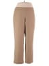 Carlisle Solid Tan Active Pants Size 18 - photo 1