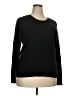 Croft & Barrow 100% Acrylic Black Pullover Sweater Size XXL - photo 1