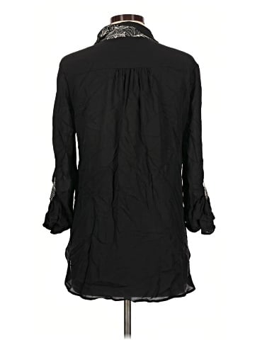 Diane von Furstenberg 3/4 Sleeve Button-Down Shirt (view 2)