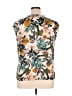 Daniel Rainn 100% Rayon Ivory Sleeveless Blouse Size XL - photo 2