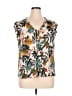 Daniel Rainn 100% Rayon Ivory Sleeveless Blouse Size XL - photo 1