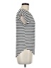 Green Envelope Stripes Ivory Short Sleeve T-Shirt Size M - photo 4
