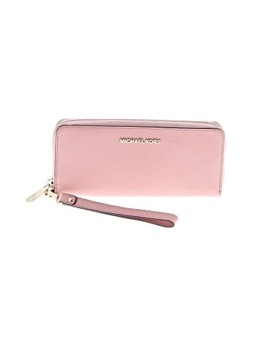 MICHAEL Michael Kors Leather Wristlet (view 1)