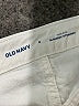 Old Navy 100% Cotton Solid Ivory Denim Shorts Size 2 - photo 3