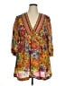 Johnny Was 100% Rayon Orange 3/4 Sleeve Blouse Size XL (estimated) - photo 1