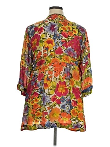 Johnny Was 3/4 Sleeve Blouse (view 2)