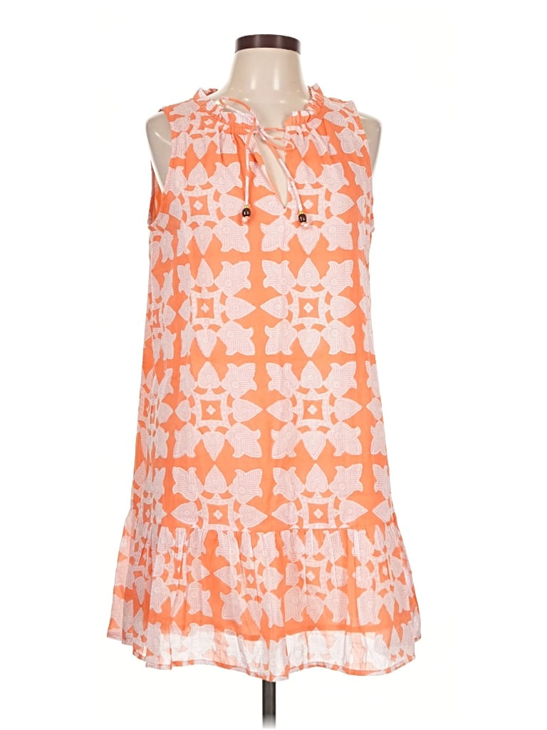 Pre-owned Oliphant Casual Dress In Orange