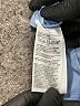 Old Navy 100% Cotton Color Block Blue Long Sleeve Button-Down Shirt Size L - photo 8