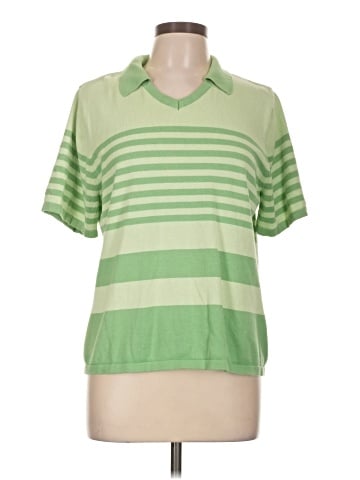 Denim & Co Short Sleeve Polo (view 1)